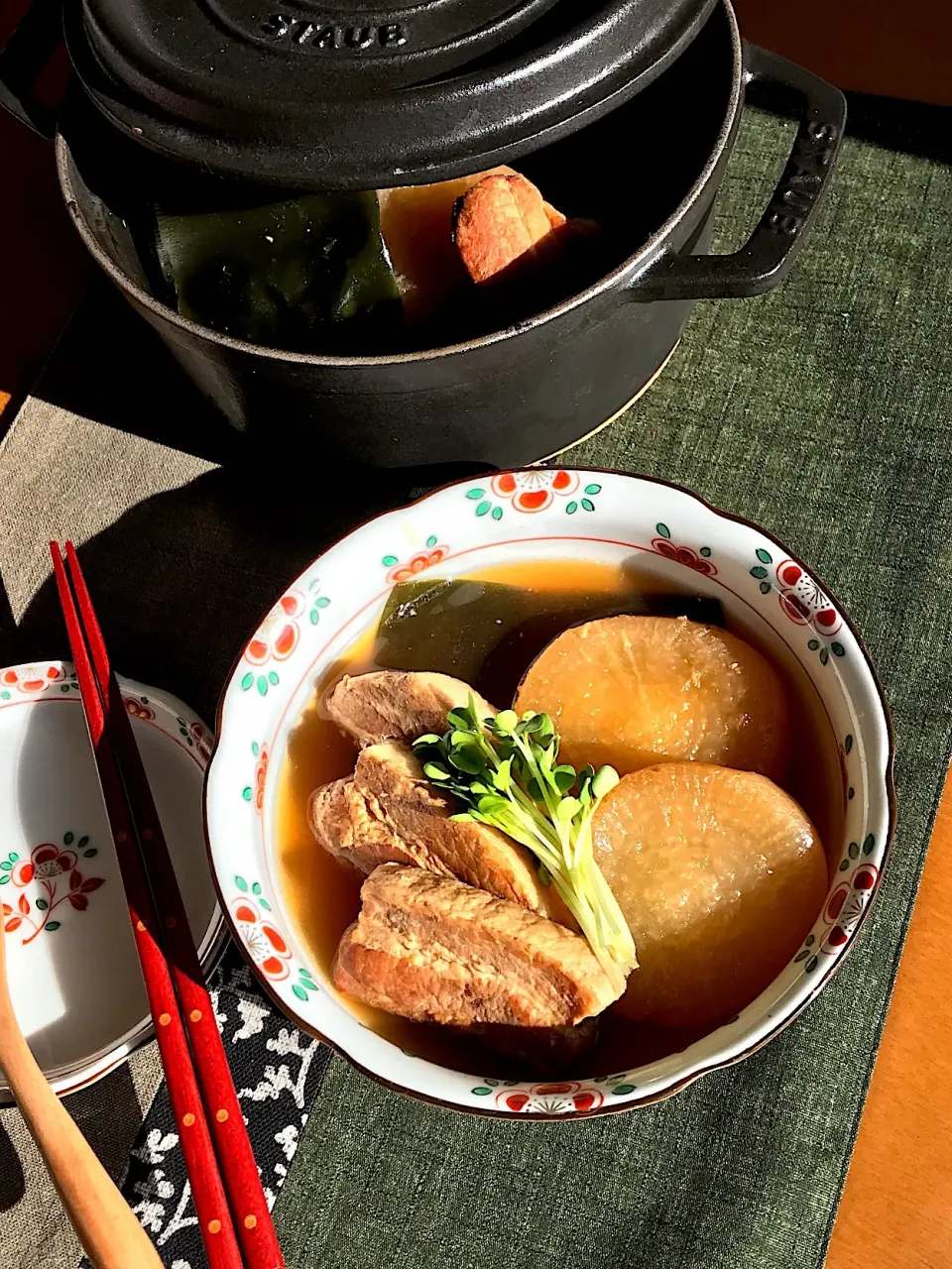 大根と豚肉のべっこう煮

圧力鍋がなくてもホクホク|Miki (^_−)−☆さん