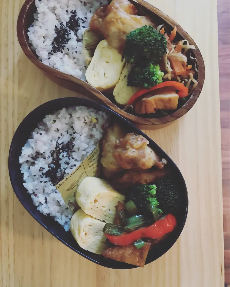 Snapdishの料理写真:今日のお弁当♡


 #和食弁当  #今日のお弁当  #お昼ごはん  #曲げわっぱ弁当  #たまご大好き  #作り置き|ゆかさん