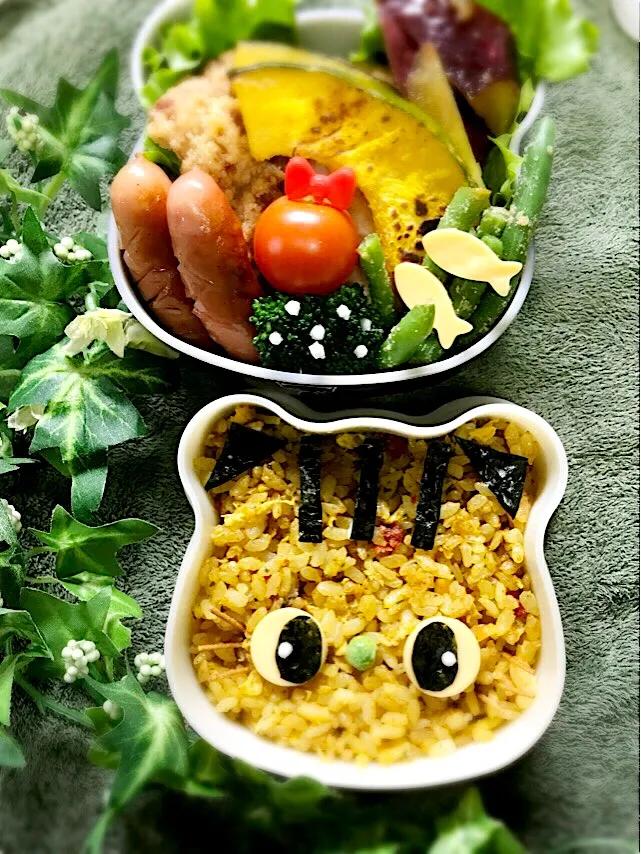 にゃんこ弁当🍱😋|kiyomi sakuraiさん