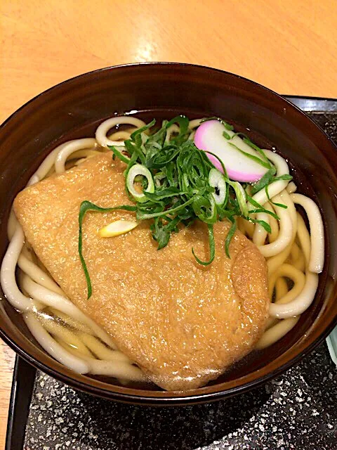 新大阪駅 浪速そばのキツネうどん|ラックさん