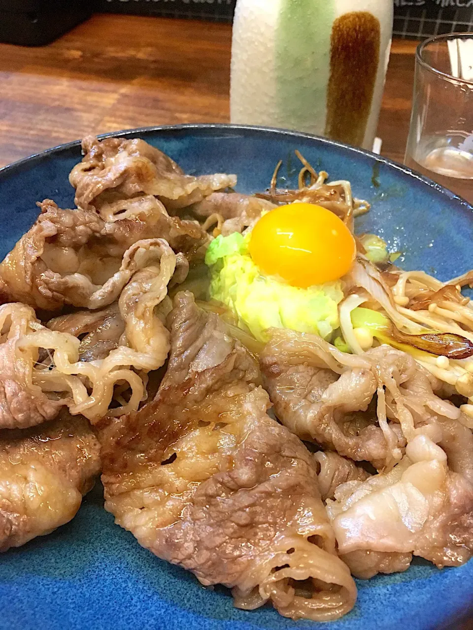 牛肉の焼しゃぶ〜月見〜|saturnさん