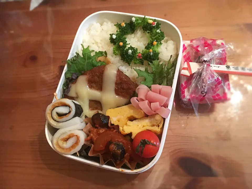 今日のお弁当
クリスマスリース🎄|leilaniさん