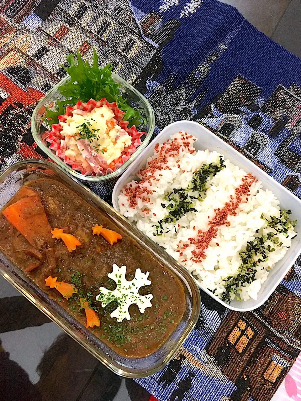 Snapdishの料理写真:12月21日  プクパパお弁当 #お弁当|プクママさん