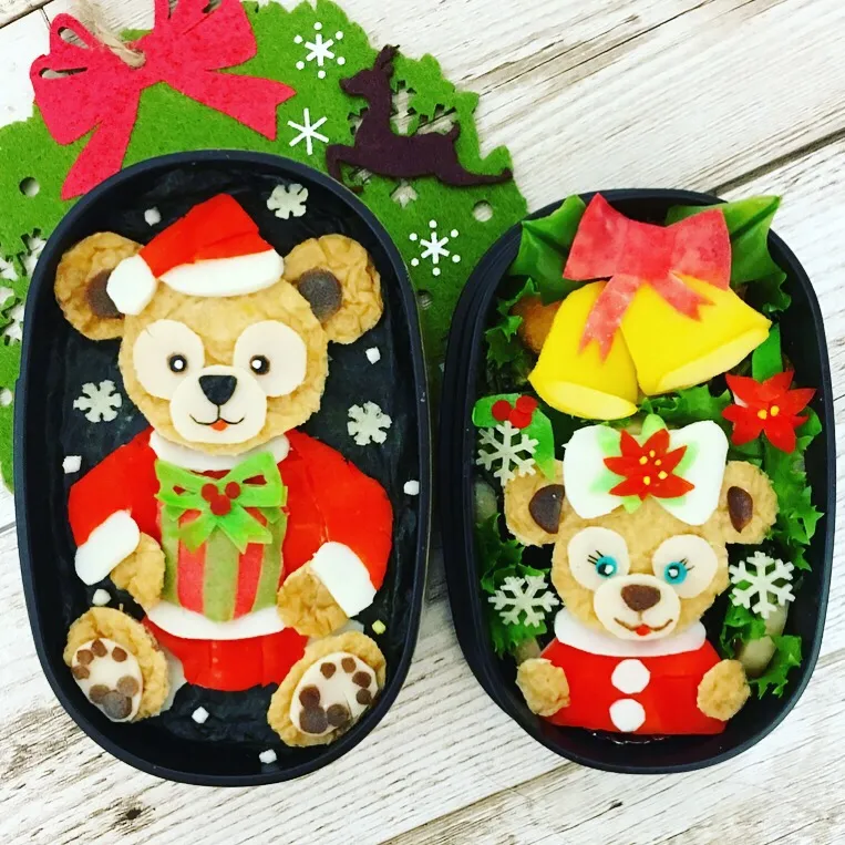 キャラ弁
クリスマス弁当|ちえさん