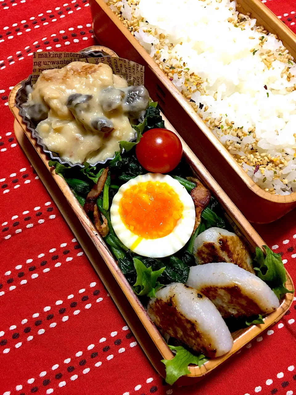 チキンのクリーム煮弁当🐔|udomegu☆さん