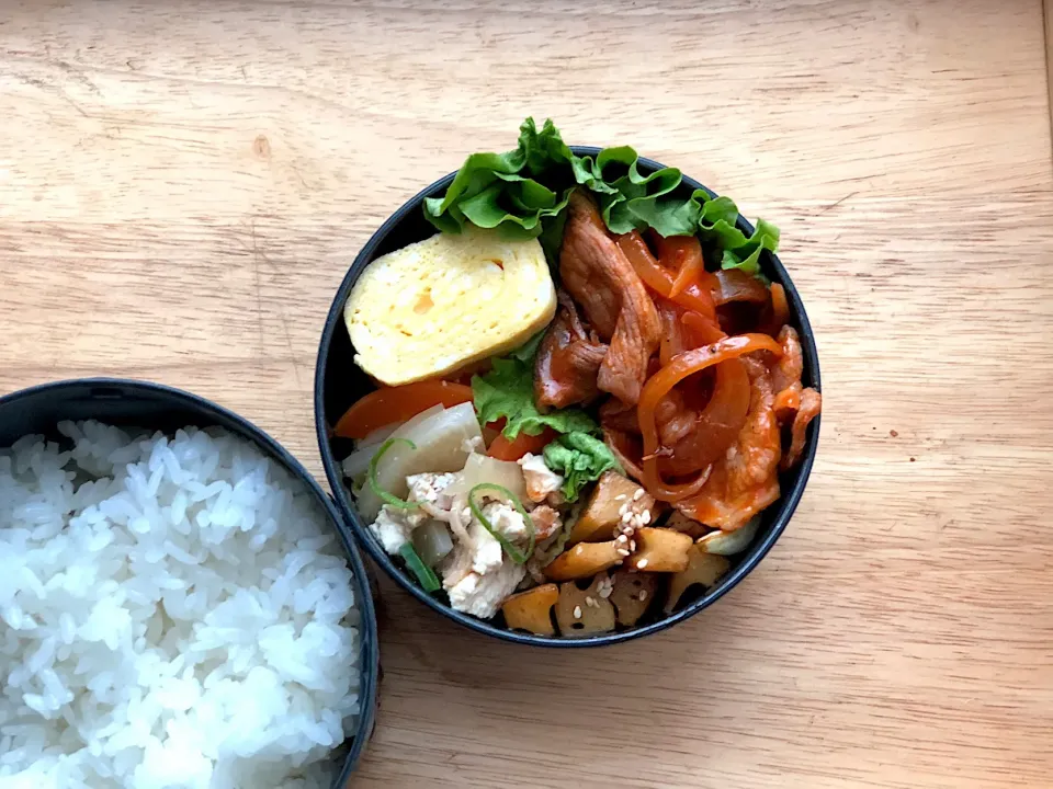 ポークチャップ 弁当|弁当 備忘録さん