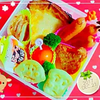 Snapdishの料理写真:幼稚園弁当|SakuSakuさん