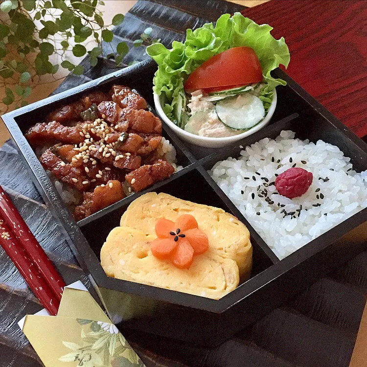 受験日まであと23日❤︎スタミナ鰻弁当|chikoさん