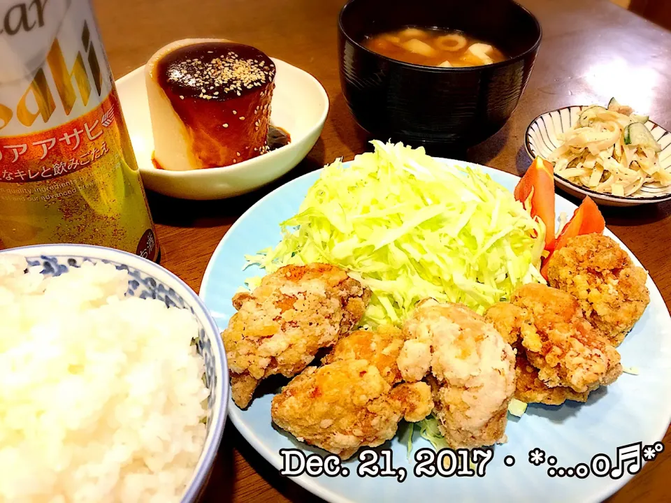 2017/12/21晩ごはん〜♡|いく❤️さん