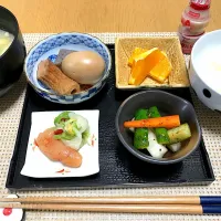 Snapdishの料理写真:久しぶりにアップしてみました。
普通の朝ごはん‼️|ポンポコたまこさん