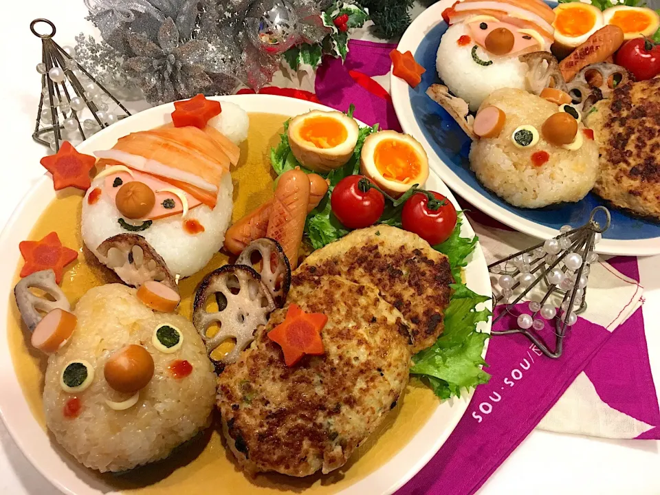 二学期終業式。
冬休みの置きランチ1日目🎄|なかじー。さん