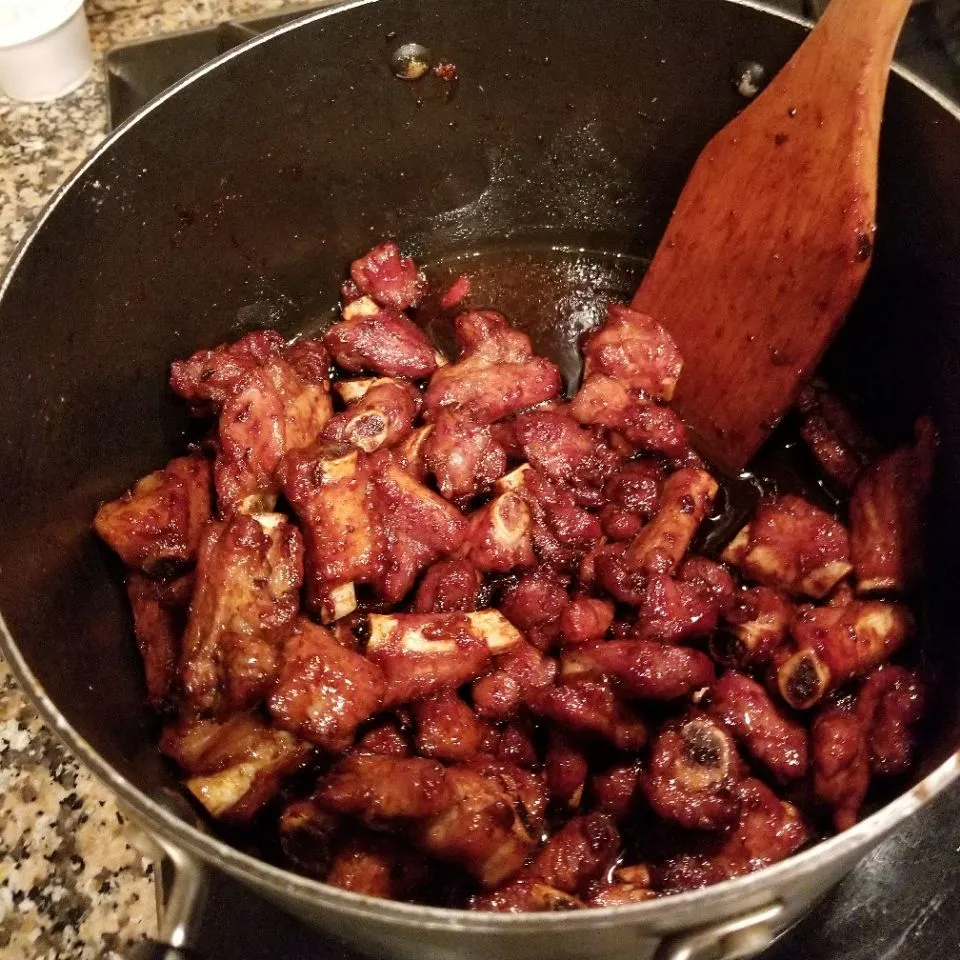 homemade spare ribs with sweet sauce #spareribs|Loraine Mannavongさん