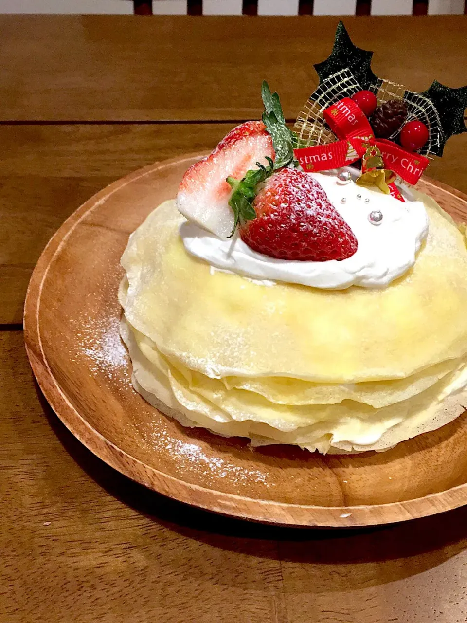 ちょっと早いクリスマスケーキ🎂🎄🎅|Riho(ت)♪さん