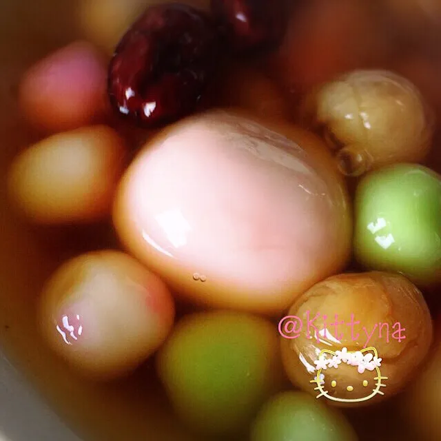 Peanut,red bean and traditional Tang yuan 🥣|🎀Kittyna🌸さん