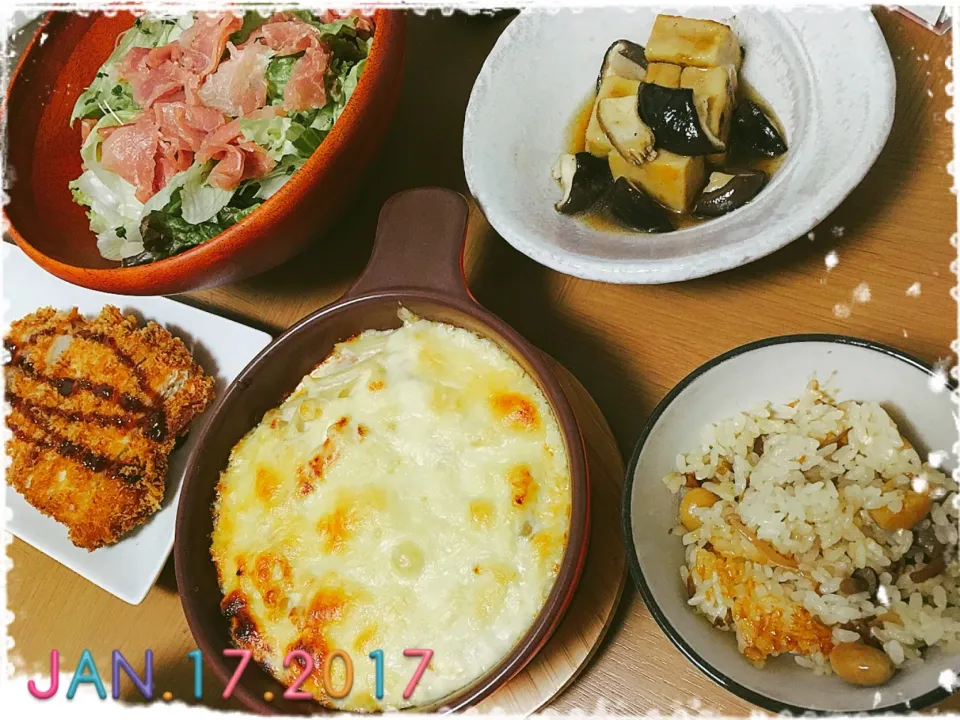 1/17の夕飯🍴|みきぴょん♪さん