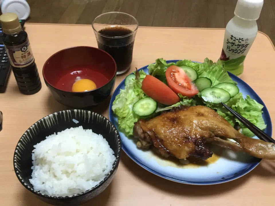 ローストチキン定食|はやとさん