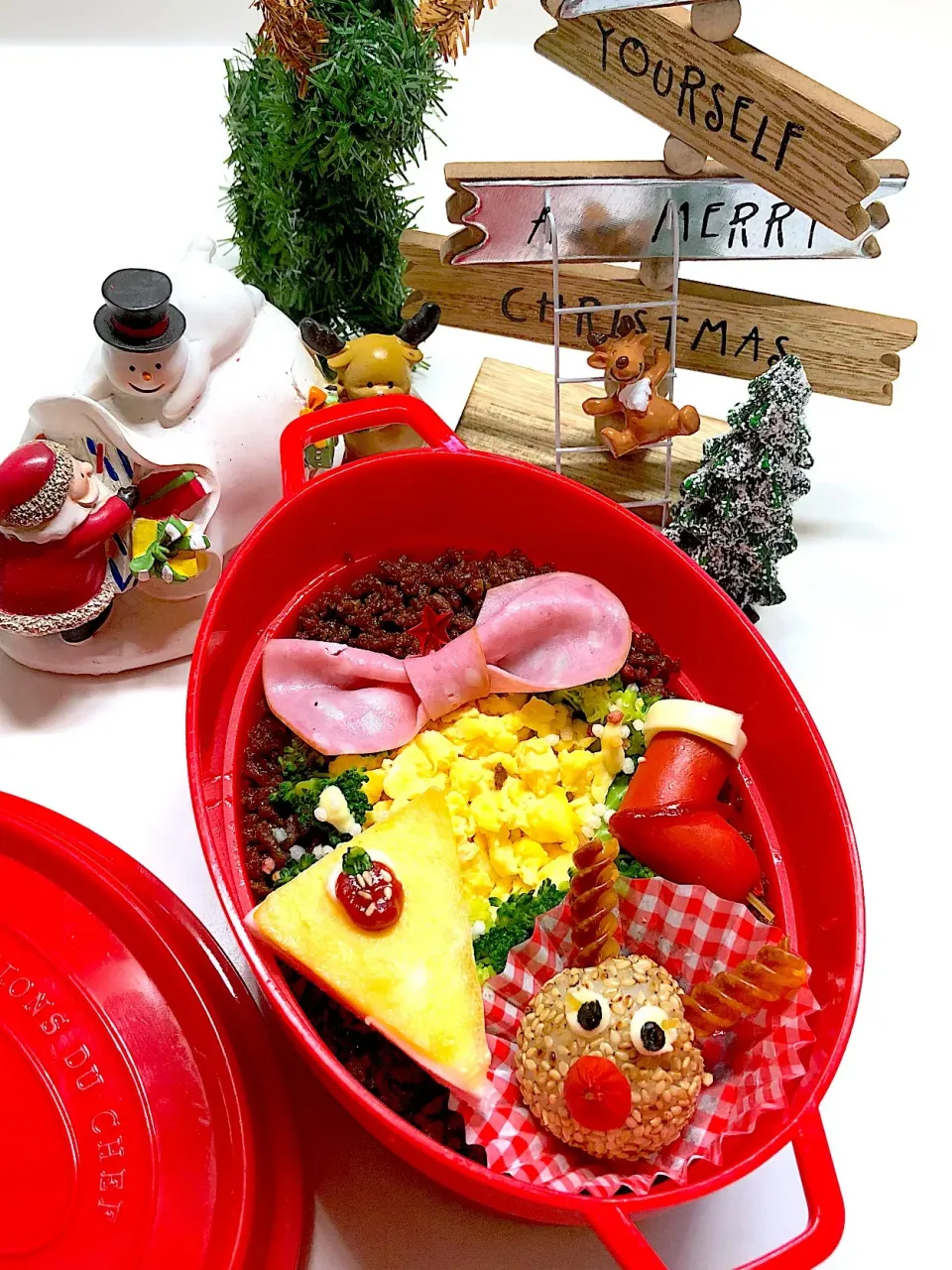 三女塾弁当🎄|三姉妹のママさん