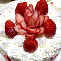 Snapdishの料理写真:クリスマスケーキ|あゆみさん