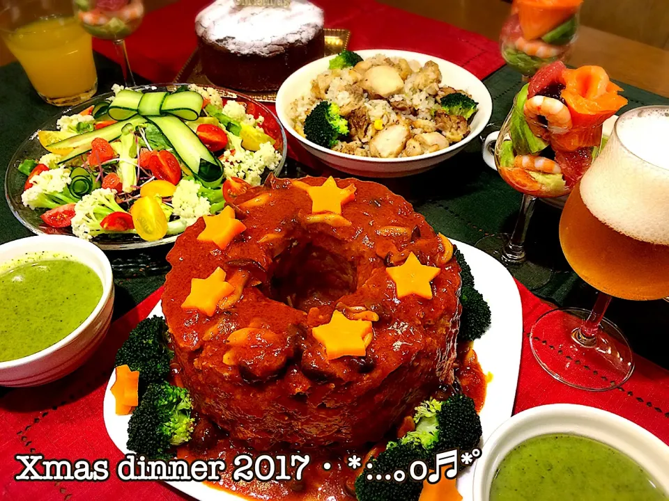 Xmas dinner 2017☆|いく❤️さん