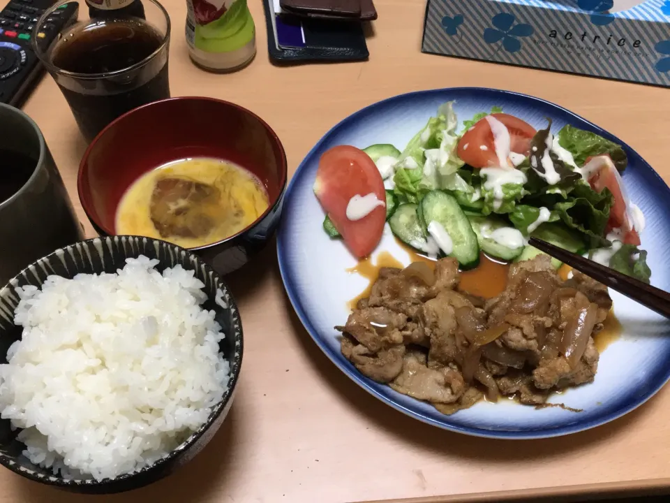 生姜焼き定食|はやとさん