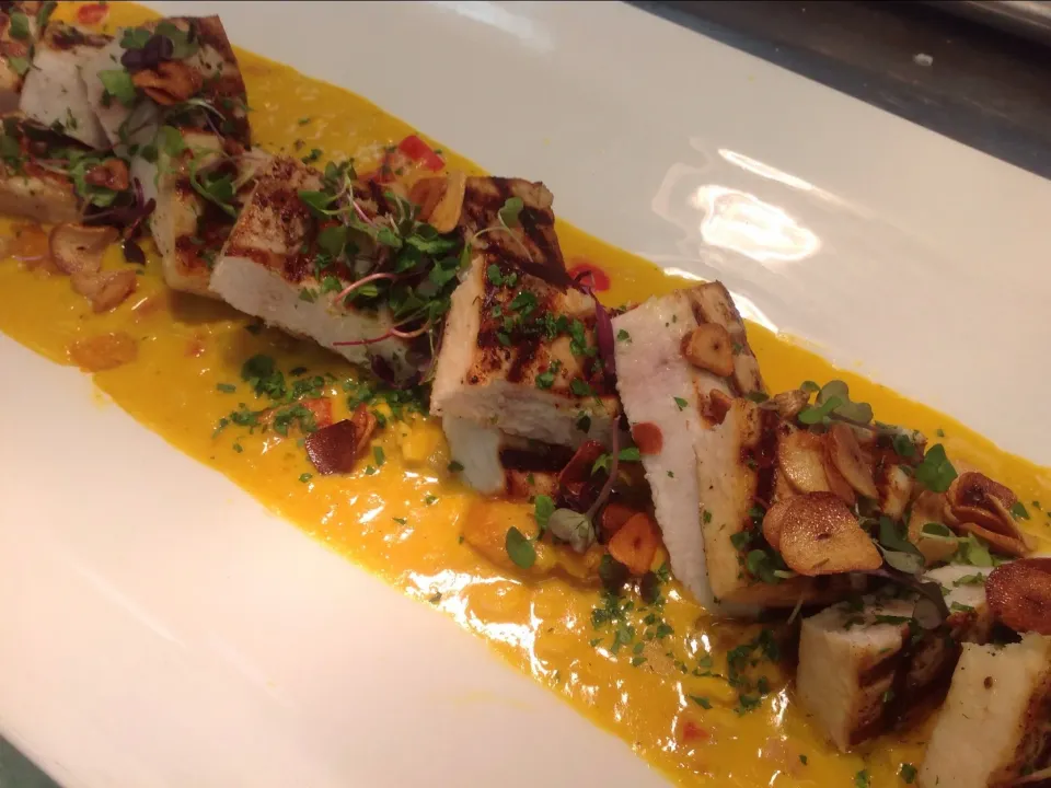 Swordfish with Corn Chowder|Chihiro Kさん