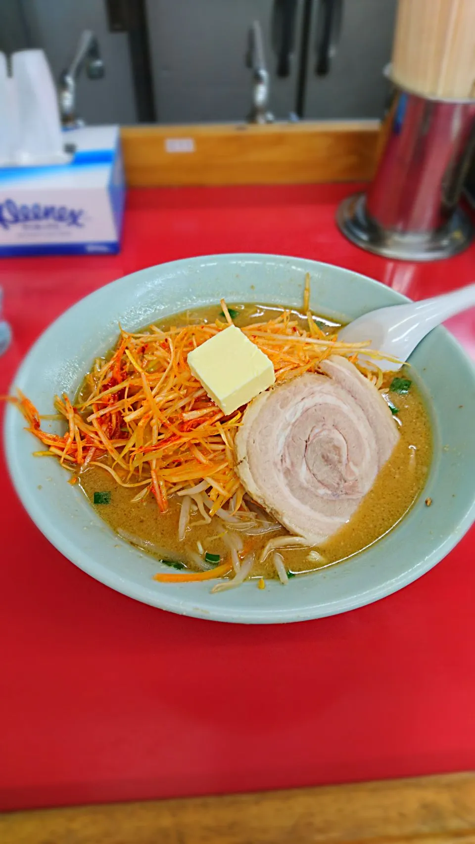 Snapdishの料理写真:ネギ味噌ラーメン|よちやまさん