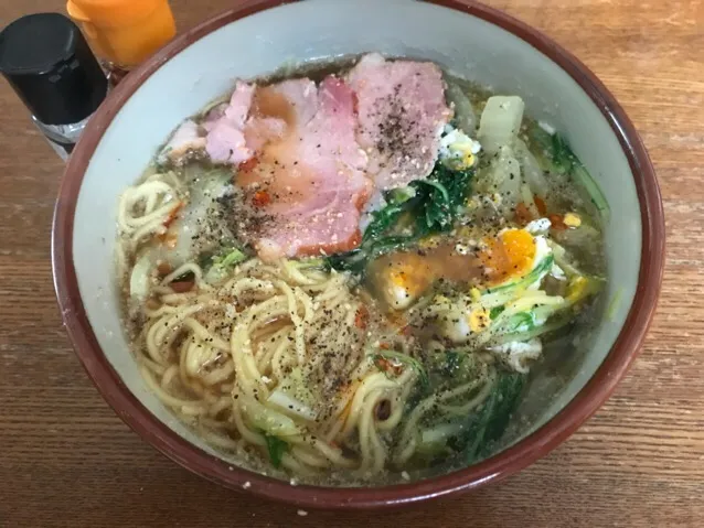 ラ王🍜、醤油味❗️(●´ω｀●)✨|サソリさん