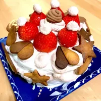 Snapdishの料理写真:次女作アバンギルドXmasケーキ|ひでお@東京町田さん