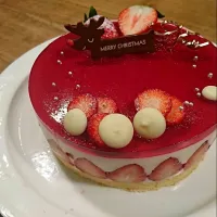 Snapdishの料理写真:手作りChristmas cake🎂|arinko ariさん