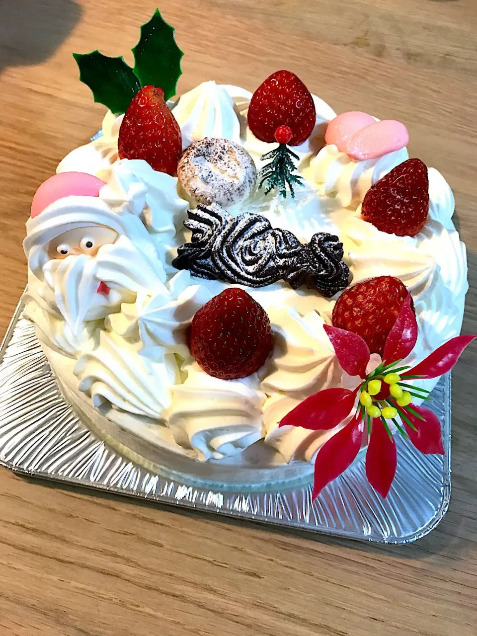 Snapdishの料理写真:ピーターパン♡Christmas cake♡2017.12.23(sat)|yukaさん