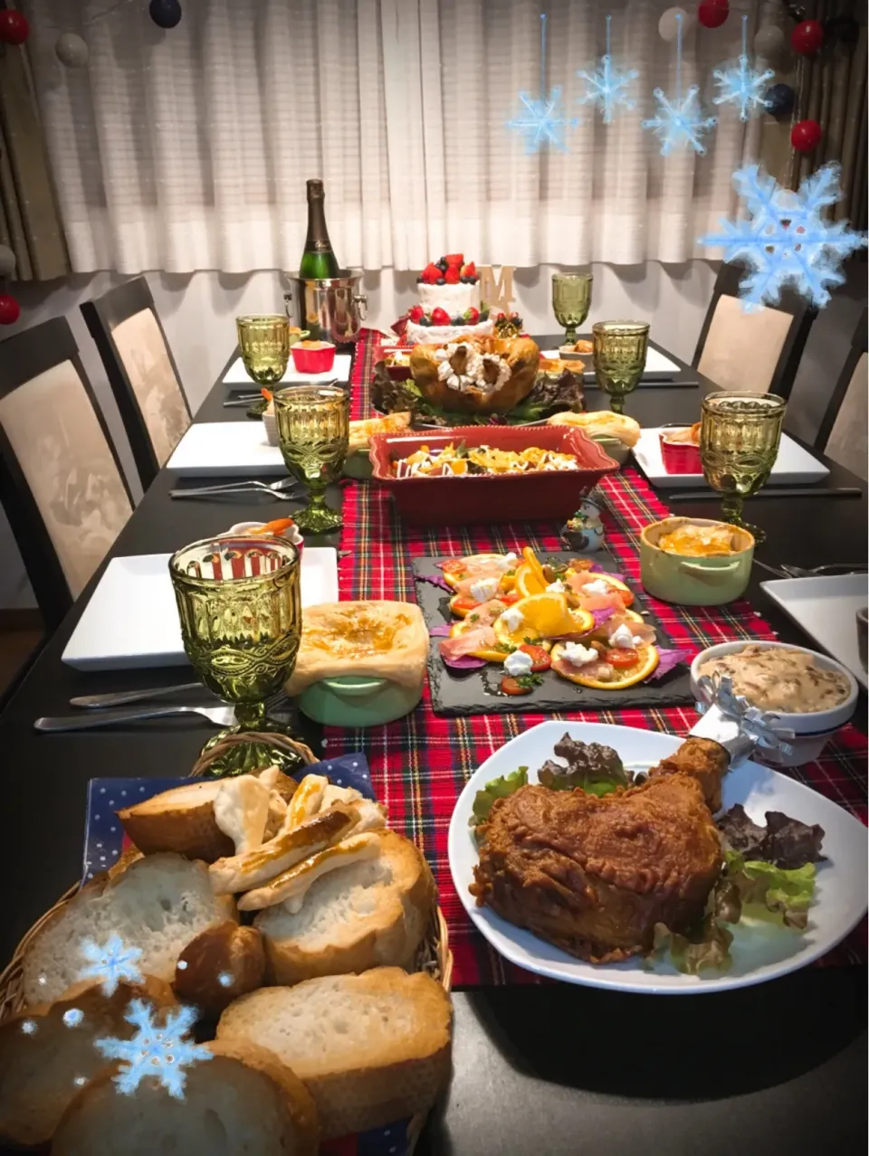 Snapdishの料理写真:クリスマスホームパーティー|tomoさん