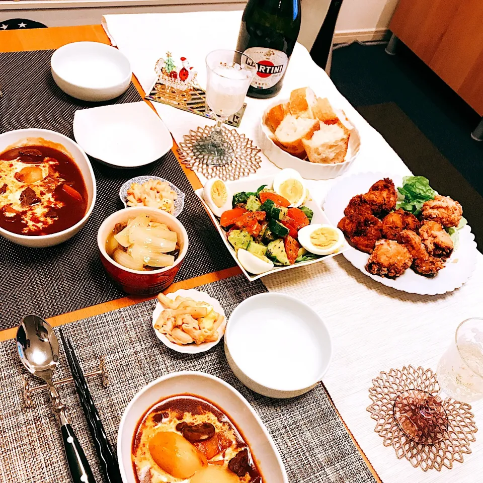 Snapdishの料理写真:🎄🎄クリスマスイブ🎄🎄#クリスマスイブ|いのみん、お料理一年生さん