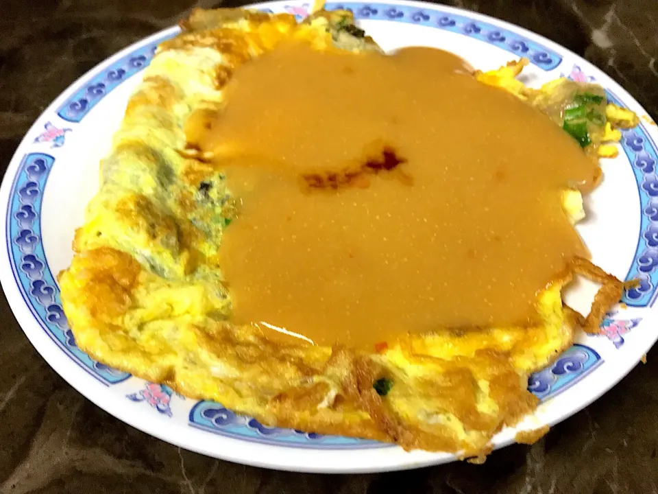 Fried baby oysters with eggs|Sky Blueさん