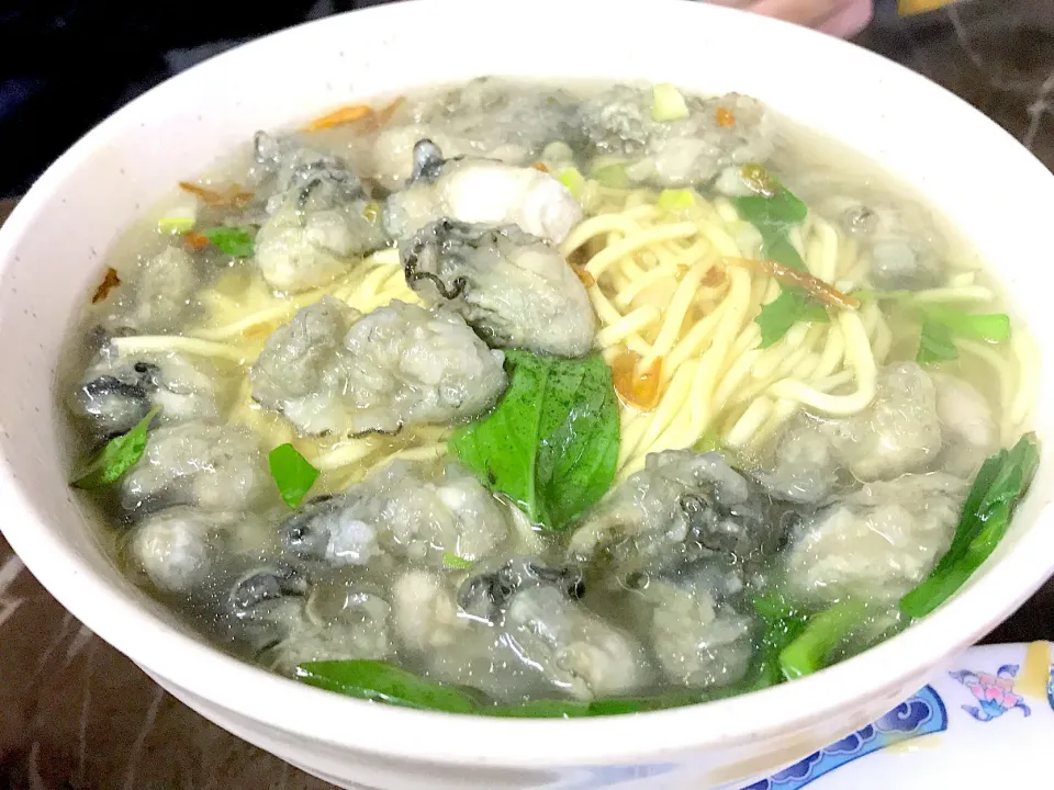 Baby oysters with noodles|Sky Blueさん