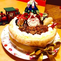 Snapdishの料理写真:クリスマスケーキ２０１７|さんこさん