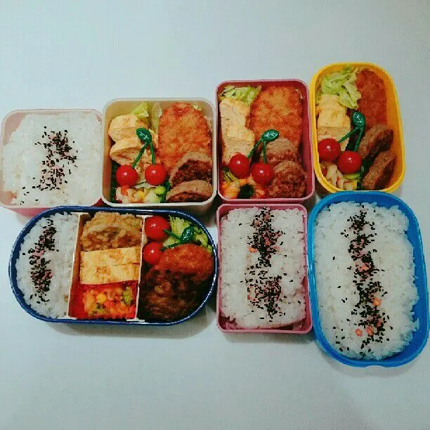 12/25(月)の四人弁当🍱|ふみぃさん