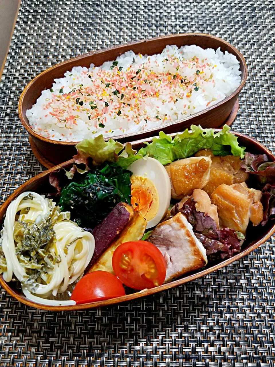 今日の息子弁当🍱　鶏照り焼き🐔🐔🐔|クッキングオヤジさん