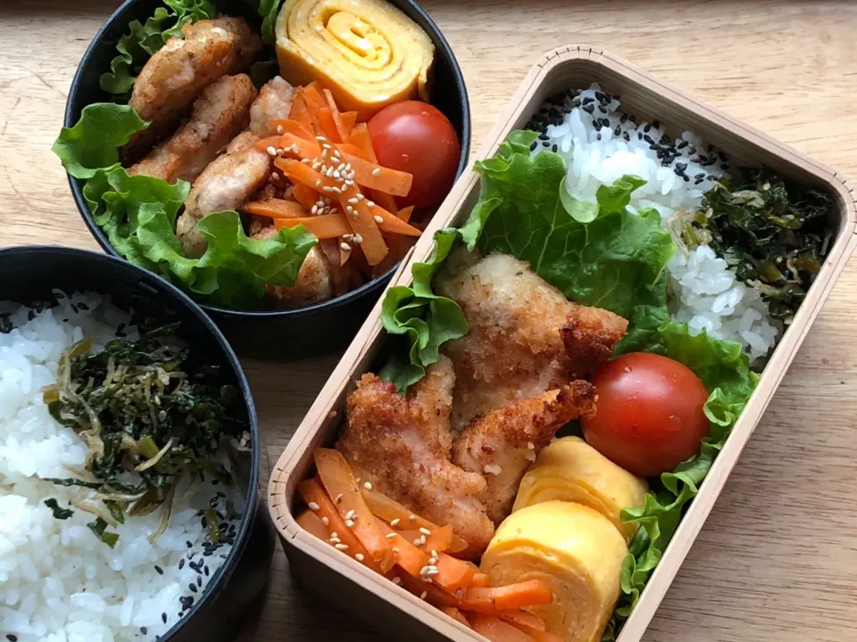 鶏のパン粉焼き 弁当|弁当 備忘録さん