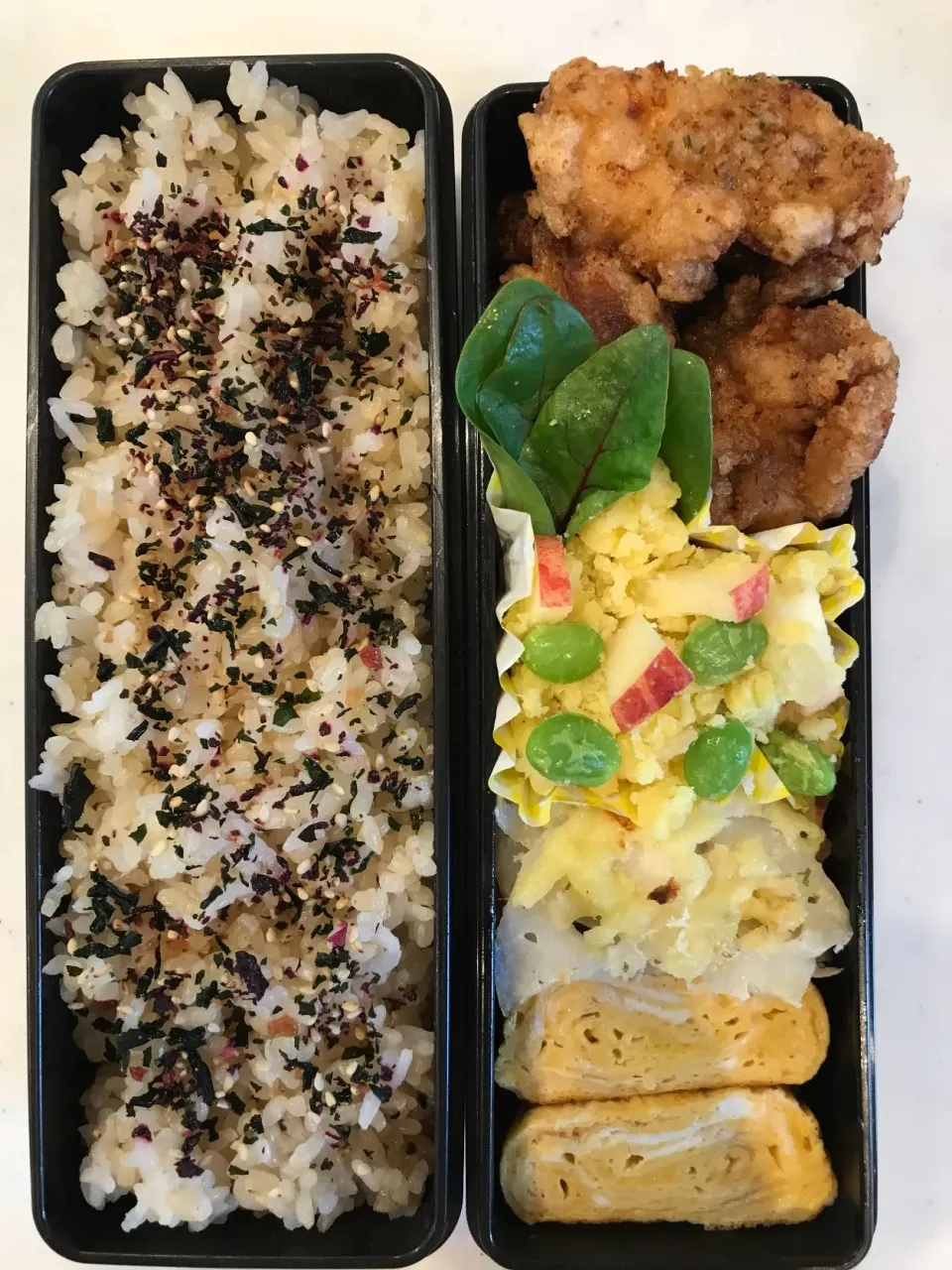 Snapdishの料理写真:2017.12.25 (月) 旦那様のお弁当🍱|あっきーよさん