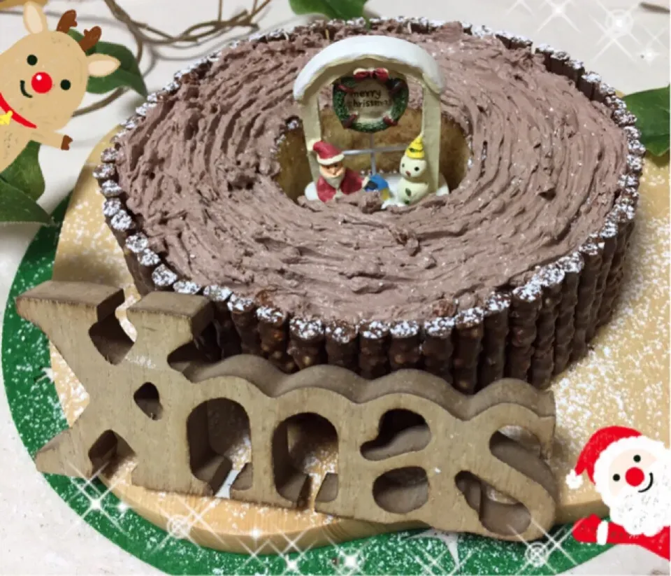 Snapdishの料理写真:🎄なんちゃってプッシュドノエル🎄|tsumuchiさん