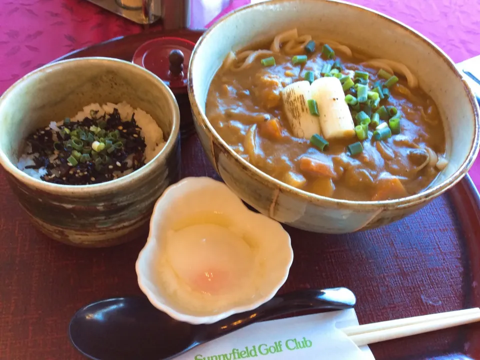 今年の打ち納め⛳️🏌️ゴルフ場飯|アライさんさん