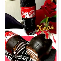 Snapdishの料理写真:Xmasコーラケーキ🎄