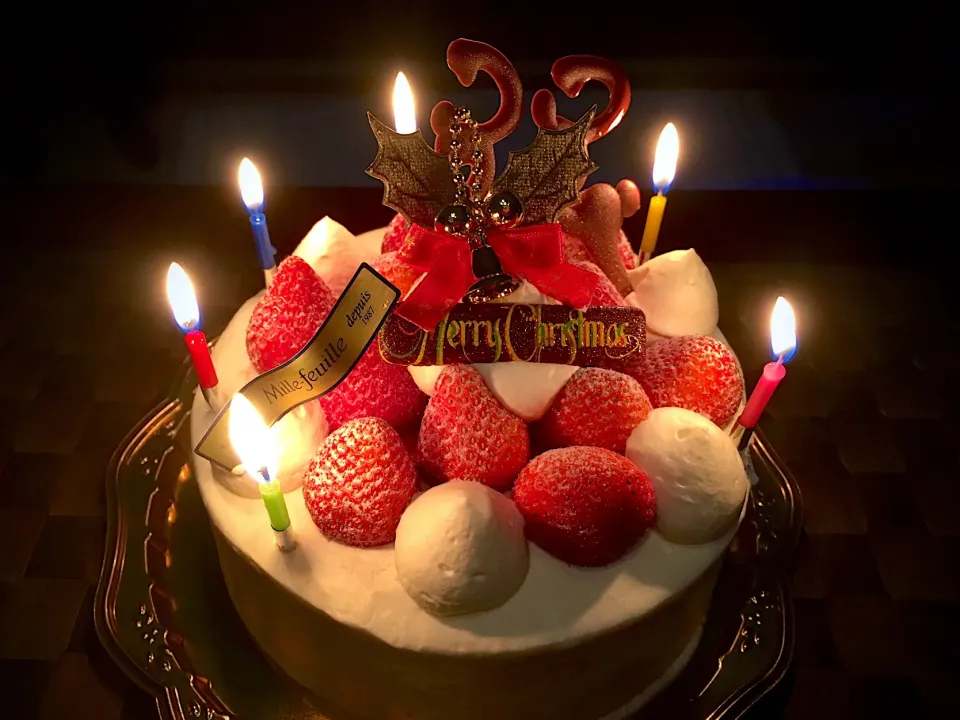 Snapdishの料理写真:Xmas ケーキ🎂2017|Flowerさん