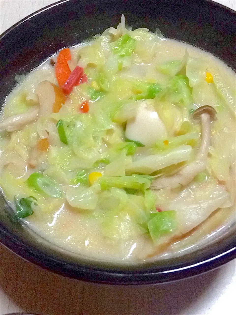 Snapdishの料理写真:キャベツいっぱいちゃんぽん麺|Ayaさん