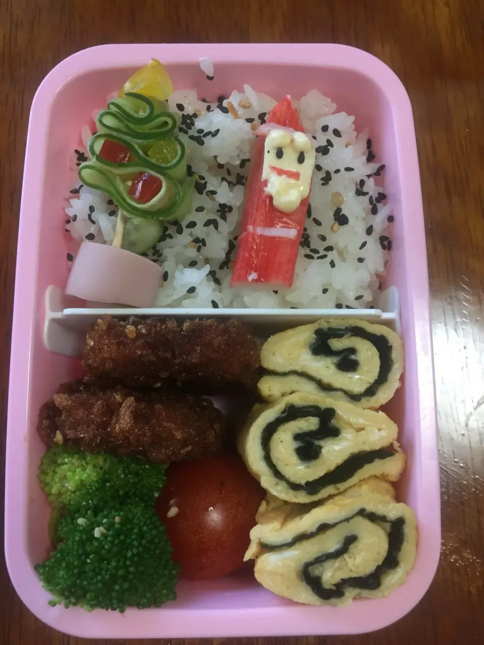 12月25日学童弁当|さんだーさん