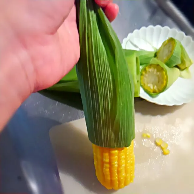 Snapdishの料理写真:🌽とうもろこしの秘密🌽　知らなかった
 #秘伝|みるくここあさん