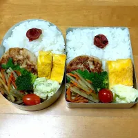 マグロバーグ弁当|sachiさん