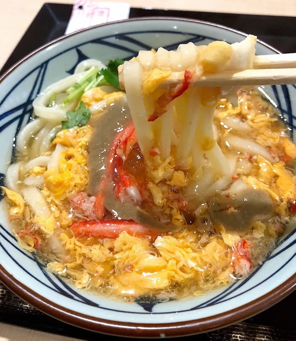 満福かに玉あんかけうどん🦀|ゆかりさん