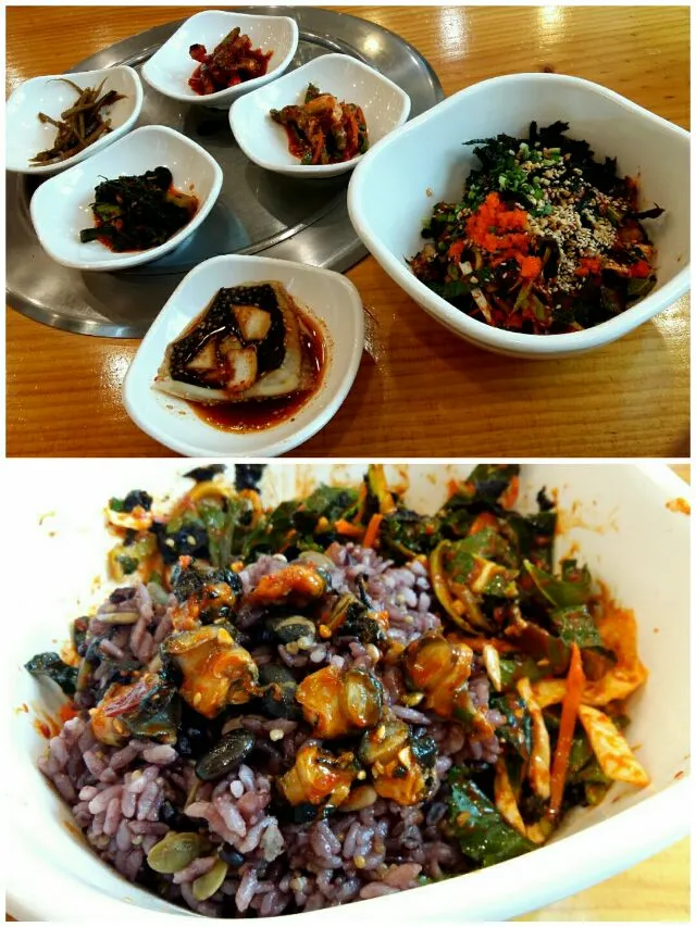 fresh water snails bibimbap|steven z.y.さん