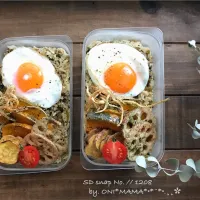 Snapdishの料理写真:高菜チャーハン♬お弁当